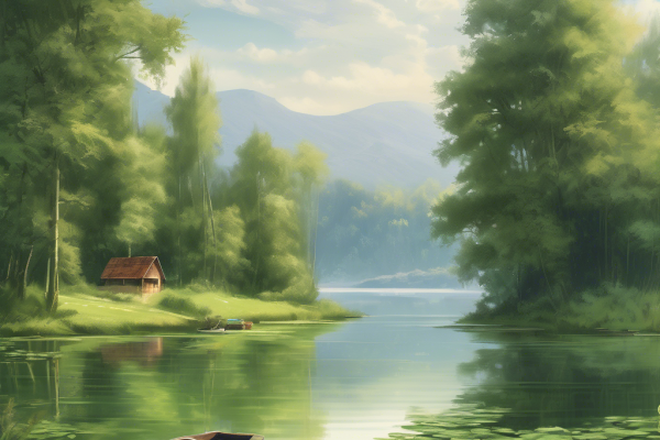 Mikula jezero: Opuštanje i ribolov u prirodi