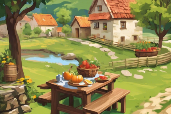 Odmor u Selu Katići: Uživanje u Organskoj Ishrani