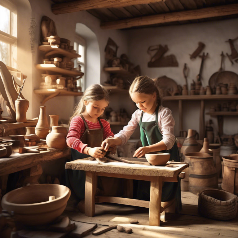 Selo Zlakusa: Radionica starih zanata za decu