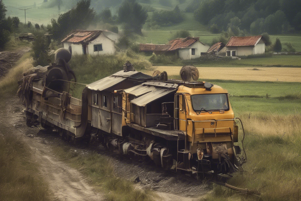 Seoske Kuće sa Pećima na Drva u Drači