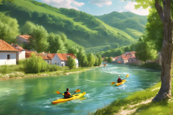 Uživajte u Kajaku: Divlje Reke u Selu Gostilje 2025