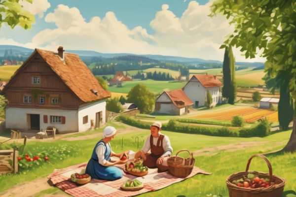 Zeleno Opuštanje: Organska Ishrana u Selu Rudno