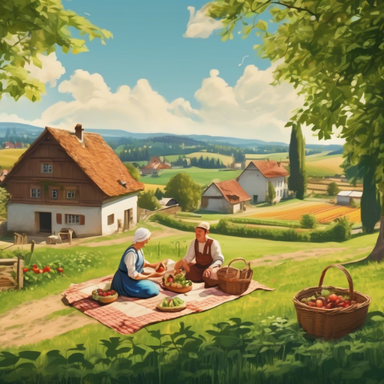 Zeleno Opuštanje: Organska Ishrana u Selu Rudno