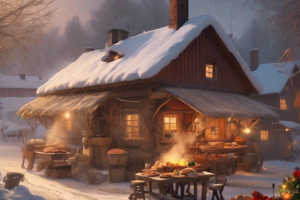 Zimski Odmor u Selu Kremna: Uživanje u Domaćoj Hrani