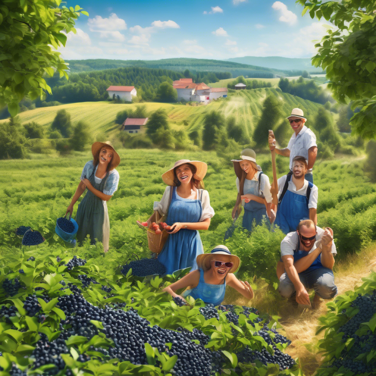 Top 5 Sela za Branje Borovnica u Srbiji: Savršen Letnji Odmor