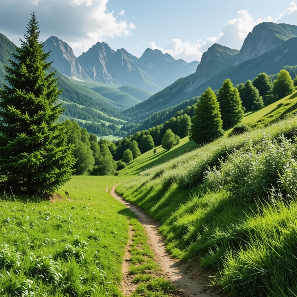 Scenic view of mountain trails in Rtnj and Divčibare with lush forests and peaks