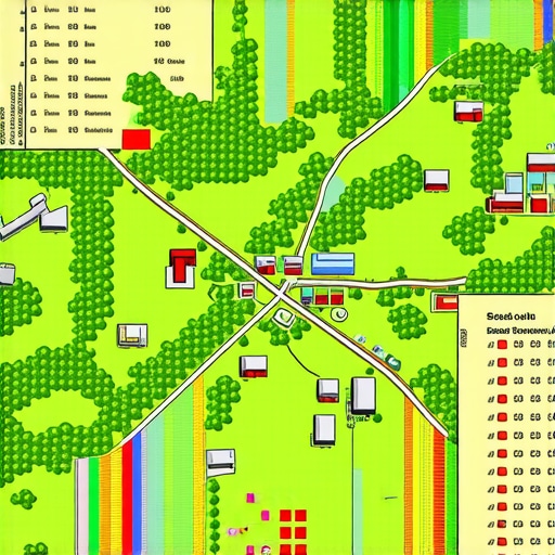 Digital map showcasing innovations and cultural sites in Serbian rural areas