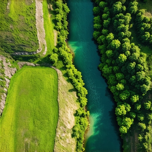 Drone flying over Lazarev Kanjon, capturing natural beauty for ecological monitoring