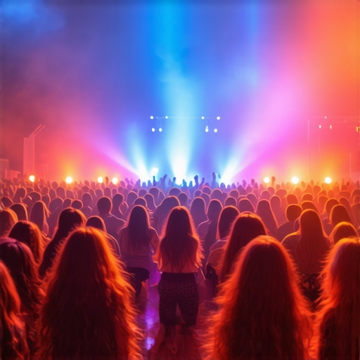 Vrh Staroj Planini sa festivalom, svetlucavi svetlosni efekti i digitalne instalacije