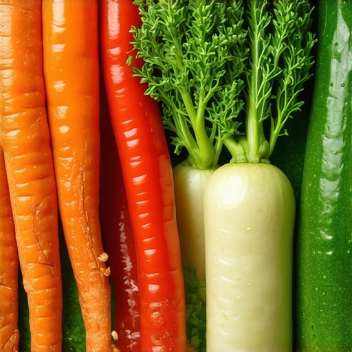 Colorful display of organic vegetables at a Serbian market, showcasing freshness and variety.