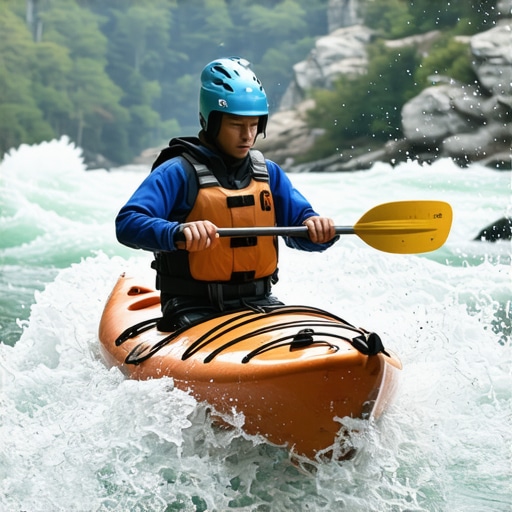 Ekspert kajakaš u izazovnoj plovidbi Drinom, primena naprednih tehnika i sigurnosnih procedura