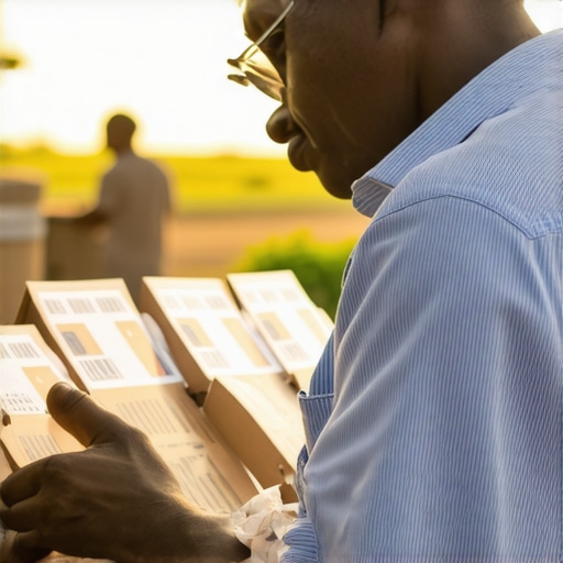 Stručnjak koji proverava sertifikate na organskim proizvodima