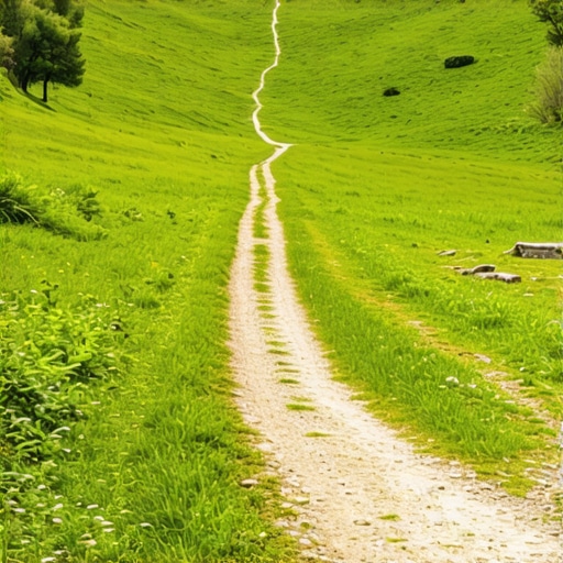 Scenic view of Rtanj mountain trail in Serbia 2025 Trail leading up to Rtanj mountain peak with lush greenery and blue sky