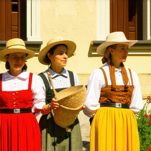 Serbian Ethno Festival Scene Traditional Serbian artisans and cultural festival
