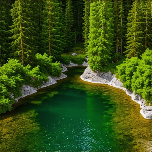 Skriveni izvor u gustoj šumi Beljanice, netaknuta priroda