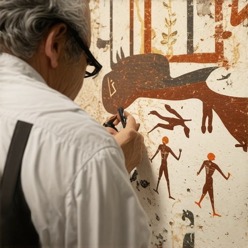 Arheolog proučava prastare pećinske crteže na Rtnju