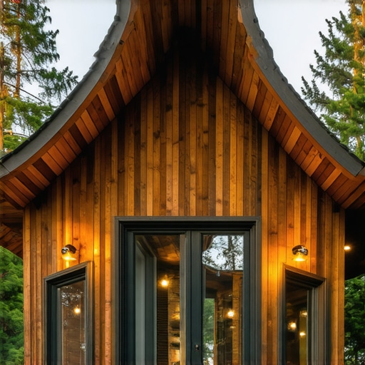 A sustainable mountain cabin amidst nature on Stara Planina at sunrise