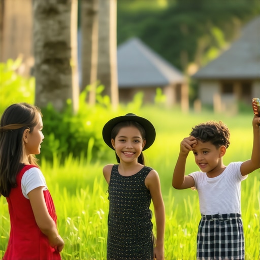 Porodica učestvuje u ekološkoj radionici u ruralnom okruženju