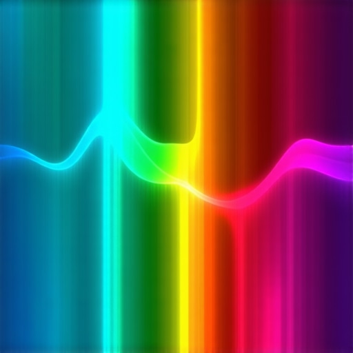 Ilustracija elektromagnetnih talasa i vibracija u prirodi