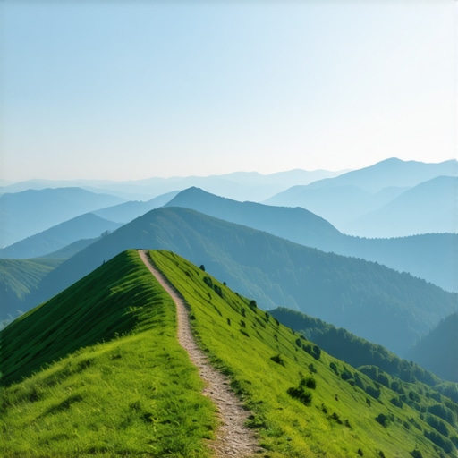 Panoramic view of Golija mountain with lush greenery and clear sky, ideal for outdoor adventures