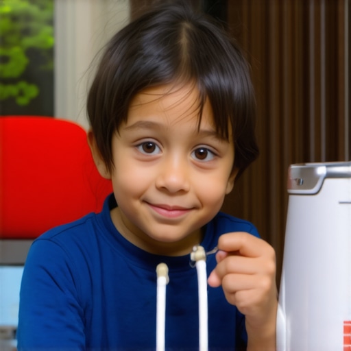 Family enjoying eco-friendly activities in Serbian nature, modern tech and green strategies