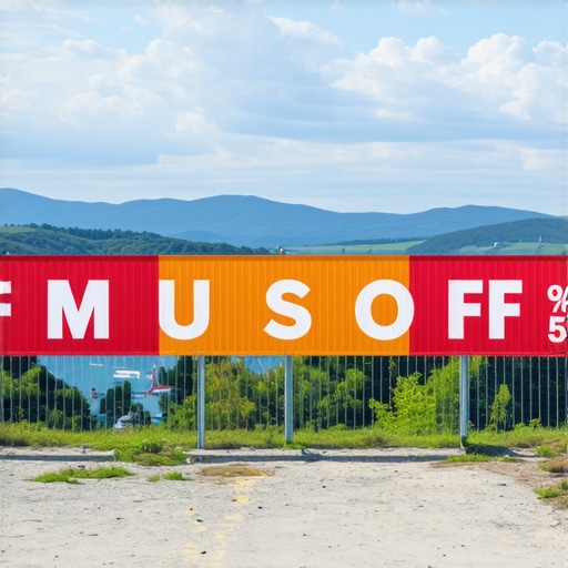 Promotivni plakat sa prikazom Fruške Gore i popusta