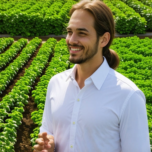 Organic farm with IoT sensors and digital traceability systems