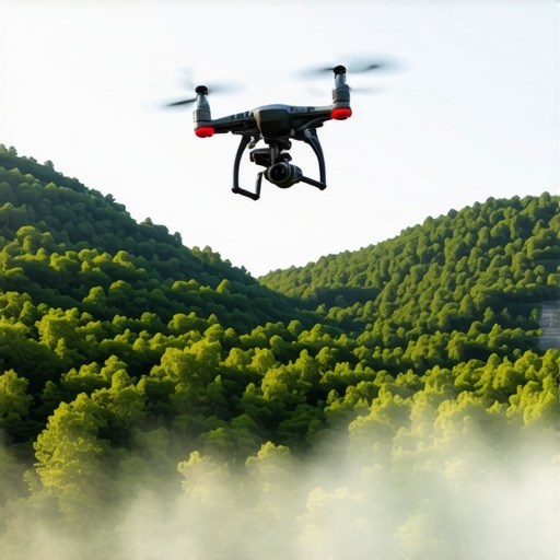 Dron nadgleda šumu u Uvcu, ilustracija moderne tehnologije u ekološkom nadzoru