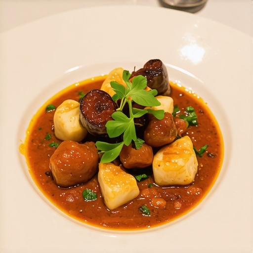 Serbian traditional dishes served in rural setting with local ingredients