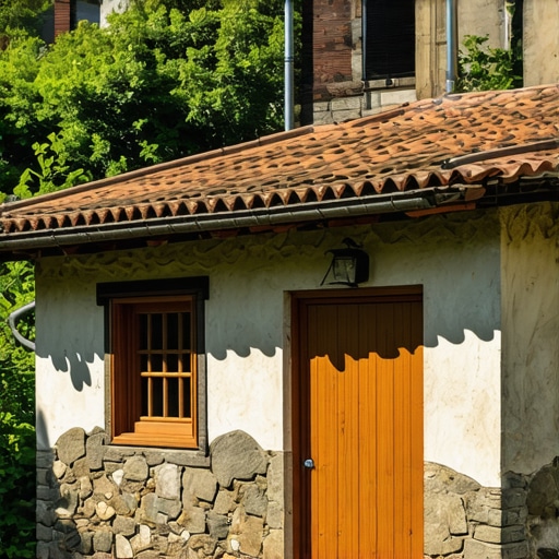 Srpska kuća u prirodi, tradicionalni izgled, ruralni ambijent