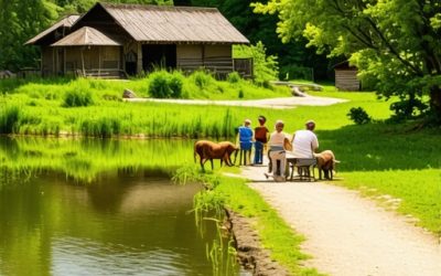 Bosanska Derventa: Porodični odmor u etno selu sa jezerom i mini zoo vrtom