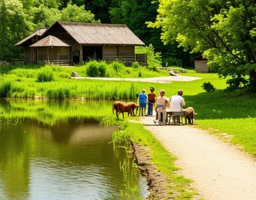 Bosanska Derventa: Porodični odmor u etno selu sa jezerom i mini zoo vrtom