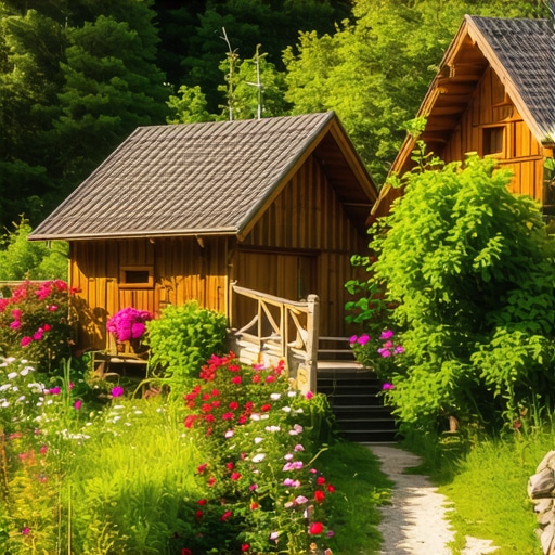 Bosna i Hercegovina: Eko-selo EDEN Lužani – Smestaj u Bungalovima i Cvetnom Vrtu za Održivi Odmor od 2025