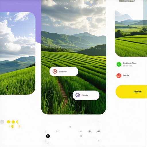 Futuristic digital tourism interface with AR and AI features overlaid on Serbian rural landscape