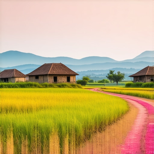 A modern digital virtual tour of a traditional rural heritage site