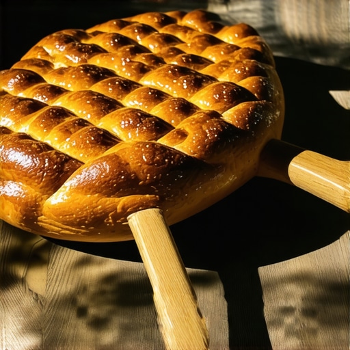 Serbian peka prepared using traditional methods with modern digital tools in the background, showcasing the blend of tradition and innovation