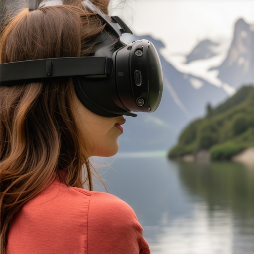 Posetioci koriste AR i VR uređaje u prirodnom okruženju