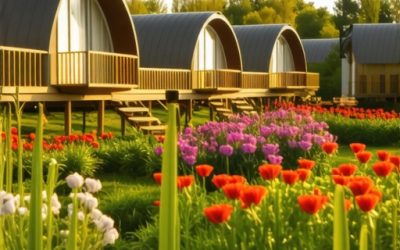 Eko-selo Eden Lužani: Smeštaj u kapsulama i cvećni vrt za održivi odmor 2025