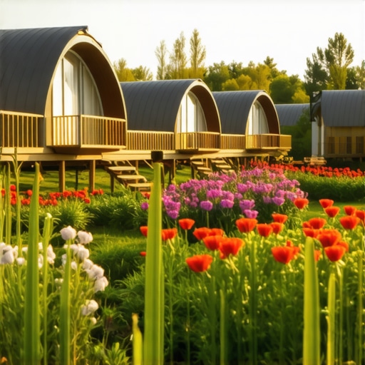 Eko-selo Eden Lužani: Smeštaj u kapsulama i cvećni vrt za održivi odmor 2025