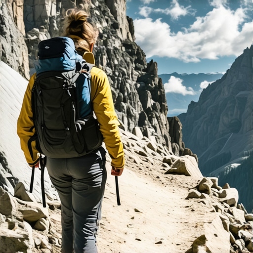 Planinar sa GPS uređajem i kompasom na teškom terenu na Rtnju