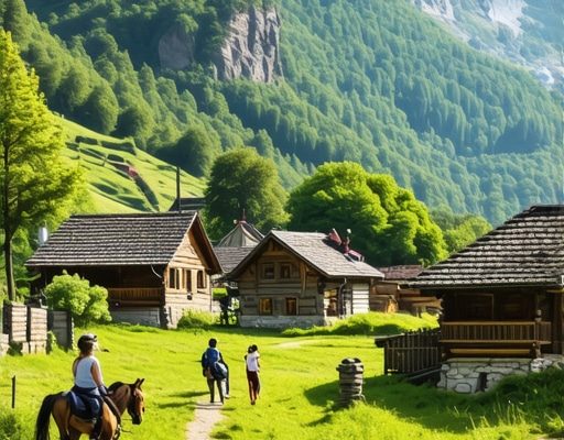 Etno Selo Štavna: Tradicionalne Kuće, Planinarenje i Jahanje u Podnožju Kомуva u Crnoj Gori