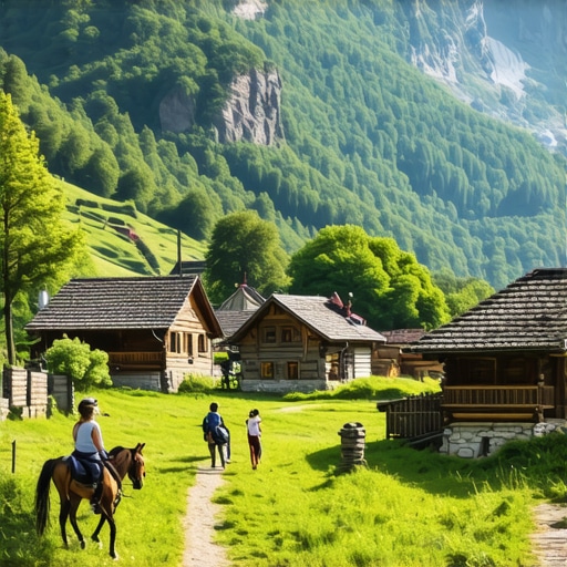 Etno Selo Štavna: Tradicionalne Kuće, Planinarenje i Jahanje u Podnožju Kомуva u Crnoj Gori