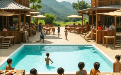 Etno-selo Rizort Vlašić: Porodični odmor sa bazenima i restoranima