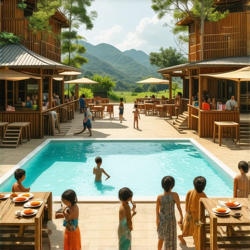 Etno-selo Rizort Vlašić: Porodični odmor sa bazenima i restoranima