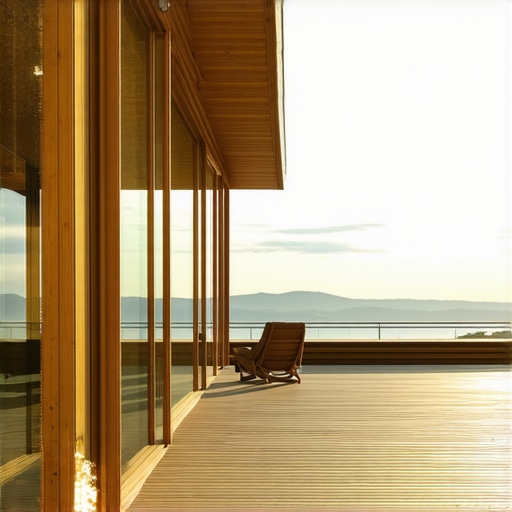 Eco-friendly tourism innovations in Vevčani, including solar panels, smart systems, and modern eco-lodges.