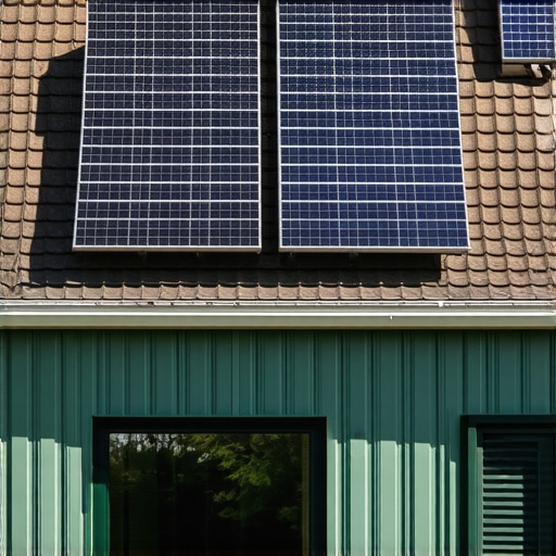 Eko-prijateljski ruralni smeštaj sa solarnim panelima i zelenom arhitekturom