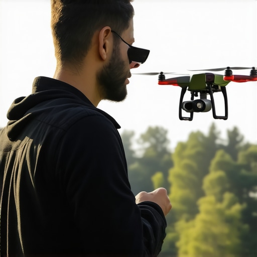 Naučni istraživač koristi dron za praćenje prirodnih staništa na Fruškoj Gori