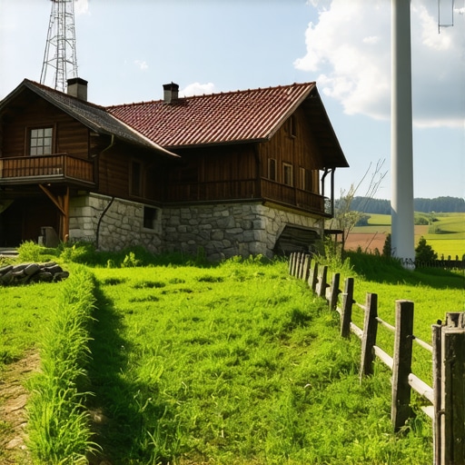 Porodica uživa u održivom odmaranju u etno selu sa ekološkim elementima