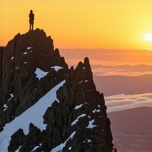 Spectacular panoramic sunrise view from Midžor summit highlighting rugged terrain and scenic beauty.