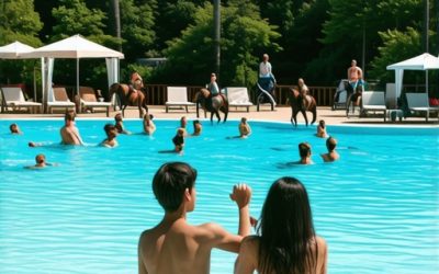 Porodični odmor s bazenima i jahanjem u Sunčana reka 2025